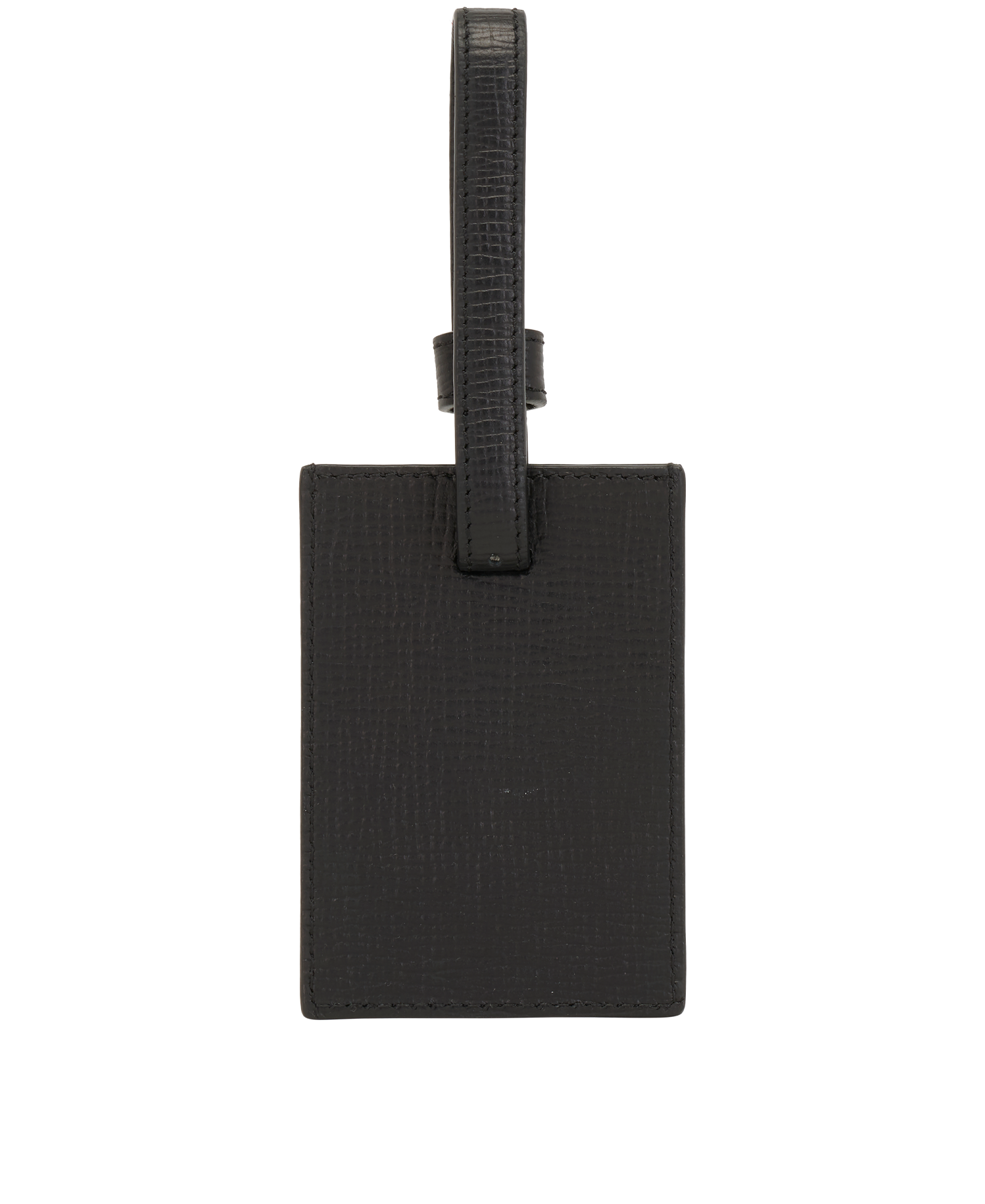 Loewe Luggage Tag, &pound;80, Accessories, Black, Leather, Back view